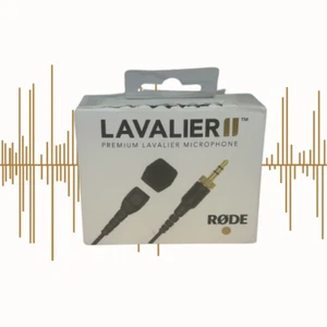 Rode Lavalier II Clip-On Microphone for Broadcast Filmmaking Content Creation. - Picture 1 of 10