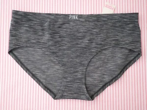 NEW Victoria's Secret VINTAGE PINK Yoga Hipster Stripe Panties LARGE - Picture 1 of 6