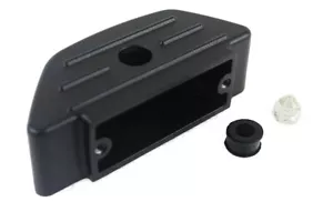 Rear Brake Master Cylinder Reservoir Black For Harley Evolution 1985-2000 - Picture 1 of 4
