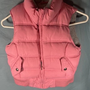 GAP Kids- Girls puffer vest - Light Pink - Size 8/M HH - Picture 1 of 5