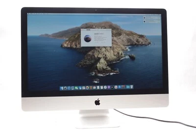 Apple 27" 2013 iMac GT 755M i5-4570 3.20GHz 8gb RAM 1TB HDD Catalina SCRATCH 733 - Image 1 of 4