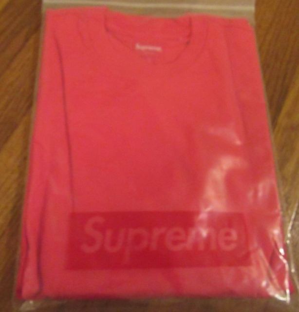 Supreme Shop Tee Red Size Large EUC