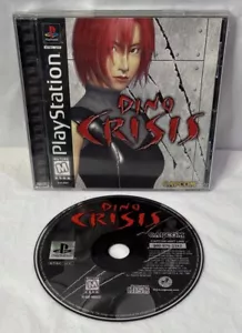 Dino Crisis (PlayStation 1 PS1) Black Label CIB COMPLETE & TESTED - Picture 1 of 5