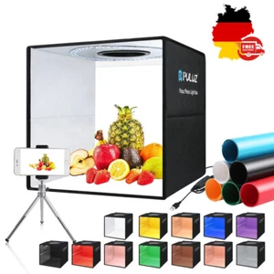 Photo Booth Photo Studio Kit 40CM LED Light Box for Professional Photography 12 Colors - Picture 1 of 21