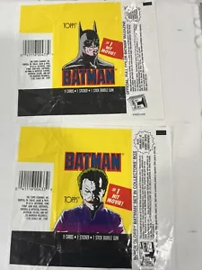 Topps Batman The Movie Trading Cards 1989 Series 1 No. 1-132 and 22 Stickers - Picture 1 of 20