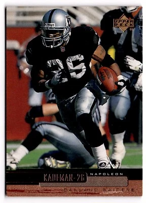 1999 Upper Deck - #159 Napoleon Kaufman Oakland Raiders  - Image 1 of 2