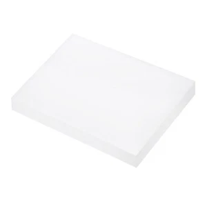 6x8 Inch UHMW Polyethylene Sheet 3/4" Thick Ultra High Molecular Weight White - Picture 1 of 6