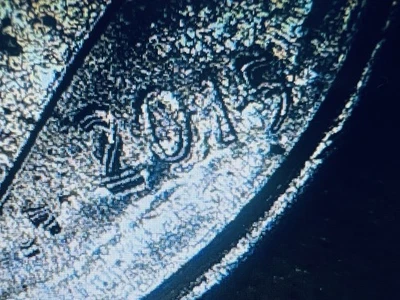 2015 D double die dime  error - Image 1 of 3