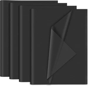 NEBURORA 120 Black Tissue Paper Sheets - 14 x 20 Inches, Gift Bags, - Picture 1 of 8