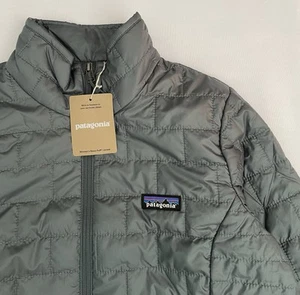 Patagonia Nano Puff Jacket Women's Size M NWT Nouveau Green - Picture 1 of 13