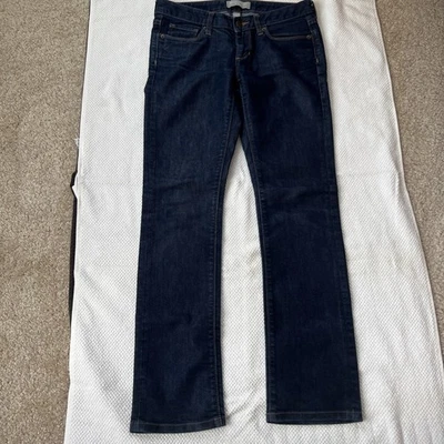 Banana Republic Petite Straight Leg Jeans Dark Blue 26 / 2 - Image 1 of 4