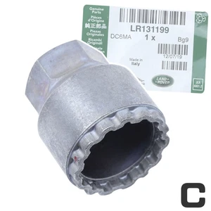 TYP C Original Land Rover Sicherungsmutter Schlüssel für Alufelge Sortiment LR131199 - Bild 1 von 6