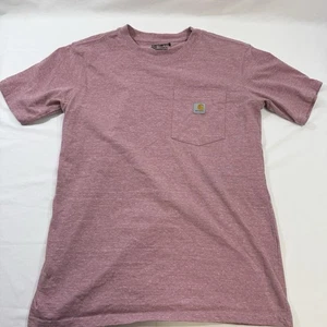 Carhartt Loose Fit Red Pocket T Shirt Women’s XS (0-2) - Picture 1 of 6