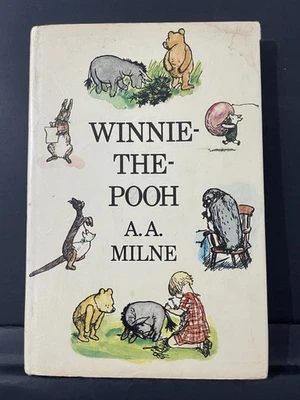 Winnie The Pooh A.A. Milne Vintage Hardback Book Classic Children's Literature - Image 1 of 4