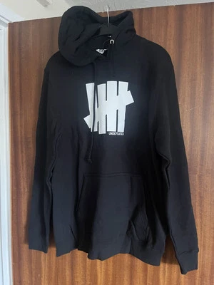 Nueva sudadera con capucha Undefeated Jumper para hombre L negra 5 Strike Foto 1 de 4