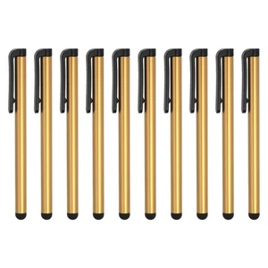 10pcs Stylus Pens for Touch Screens Capacitive Stylus Pencil Gold - Zdjęcie 1 z 7