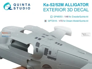 1/72 Quinta 3D Decal #P72019 Ka-52 Hokum Exterior Details For Quinta Kit - Picture 1 of 2