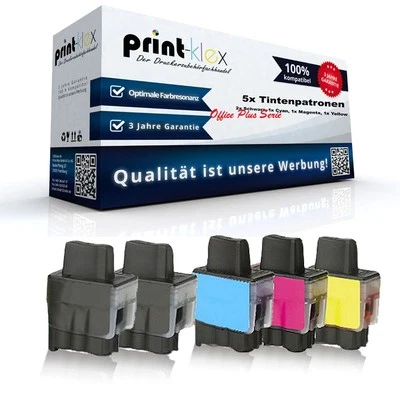 5x kompatible BROTHER LC900 DCP 110C 115C 120C 310C MFC 210C Office Plus - Bild 1 von 4