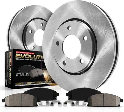 Brake Rotors Kit For Lexus ES300h ES350 Toyota Avalon Camry Ceramic Brake Pads  - Image 1 of 4