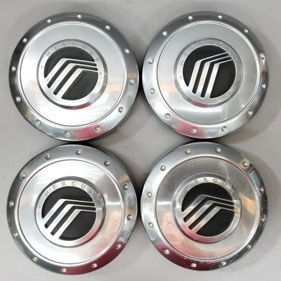 02-05 Mercury Mountaineer Wheel Center Hub Caps SET OF 4  3L24-1A096-DG - Image 1 of 4