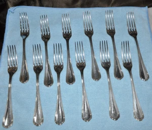Christofle Spatours Silverplated Forks Silverware Flatware - Picture 1 of 11