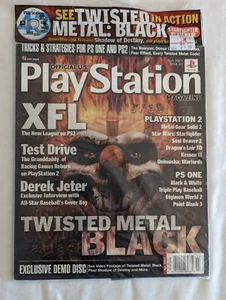 PlayStation Magazine New Sealed issue 43 April 2001 Twisted Metal Black Demo Dis - Picture 1 of 11