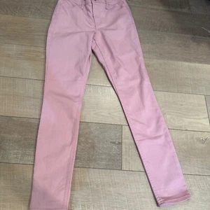 OLD NAVY DONNA PANTALONI ROSA SUPER SKINNY VITA ALTA TAGLIA 2 - Foto 1 di 8