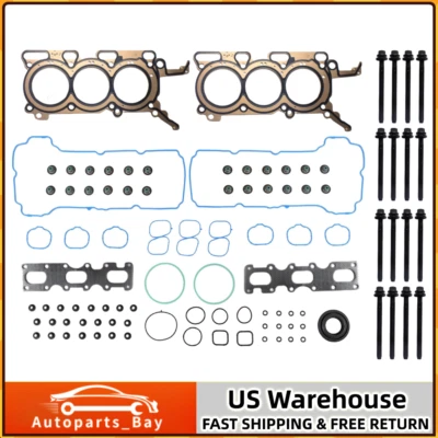 Head Gasket Bolts Set for 07-12 Ford Edge Flex Taurus Lincoln MKZ MKX DOHC 3.5L - Image 1 of 4
