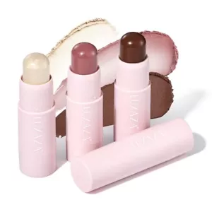 3PCS Cream Blush Highlighter Bronzer Contour Stick, Face Make up Kit Sticks f... - Picture 1 of 1