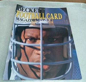 1989 Dez BECKETT Football Card Magazine Issue #1 - Bo Jackson NFL  - Bild 1 von 3