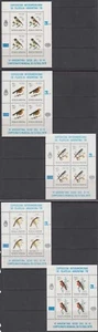 ARGENTINA 1978 Sc B75-B79 FULL SET IN SHEETS OF FOUR MNH VF SCV$62.50 - Picture 1 of 1