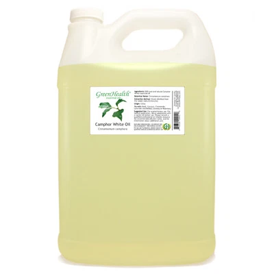 1 Gallon Camphor White Essential Oil (100% Pure & Natural) - GreenHealth - Image 1 of 2