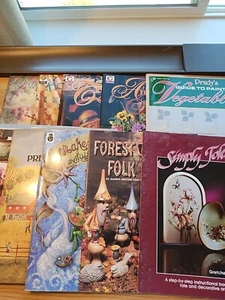 Lot Of 10 Vintage Painting Booklets - Picture 1 of 11