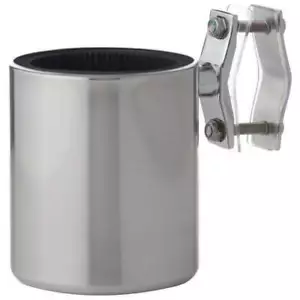 Portavasos universal de acero inoxidable placa de diamante *¡Envío gratuito! - Imagen 1 de 3