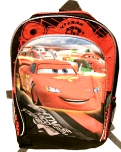 Cars Lightening McQueen Large Backpack 16" New - Picture 1 of 2