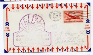 US 1947 First Flight Cover AM 73 Grand Junction CO to Salt Lake city Utah 73N11 - Picture 1 of 2