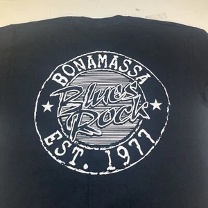 CAMISETA JOE BONAMASSA BLUES ROCK CONCERT TOUR Para Hombre M Negra - Imagen 1 de 4