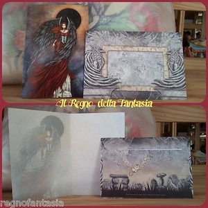 BIGLIETTO D'AUGURI FANTASY GREETING CARD GRUSSKARTE BY AMY BROWN - Picture 1 of 1
