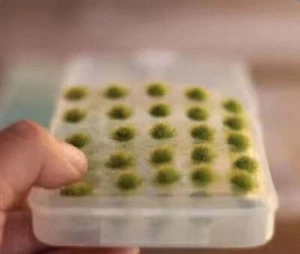 Chuangyaoke - 1 pk, 50 pcs, 5MM - Round Static Grass Tufts - Picture 1 of 2