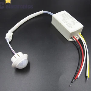 110V IR Infrared Body Motion Sensor Automatic Auto Light Lamp Control Switch A3G - Picture 1 of 4