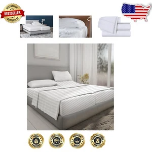 Adjustable Bed 5-Piece Sheet Set - 800 TC Egyptian Cotton, All-Season Comfort - Picture 1 of 11