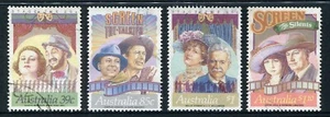 Australia 1989 set de 4 escenario y pantalla bueno a fino usado - Imagen 1 de 1
