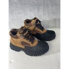 Northwest Territory Womens Size 8 Tan Suede Leather Rubber Duck Rain Or Snow Boo