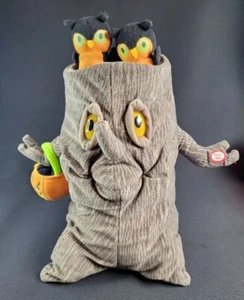 Hallmark Animated Tree Owls Plush Animated Singing Halloween Adams Family Plush - Picture 1 of 9