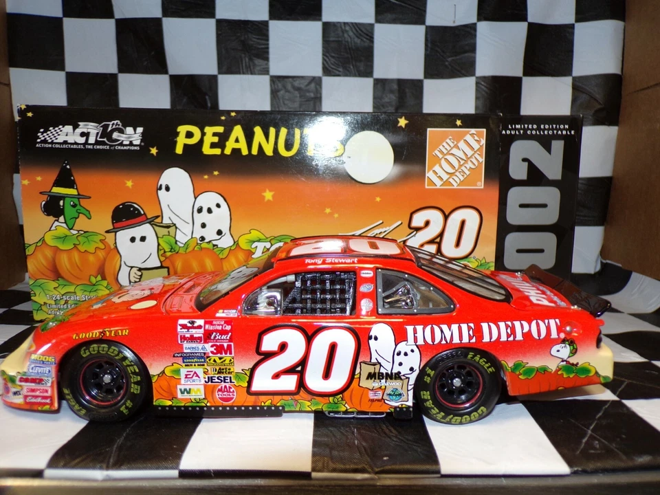 Tony Stewart #20 Casa Depot / Ottima Zucca 2002 Pontiac 1:24 Action 103077 - Immagine 1 di 4