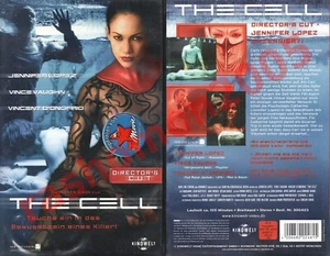 VHS THE CELL Jennifer Lopez Vince Vaughn Vincent D'Onofrio Uncut Kinowelt FSK18 - Bild 1 von 1