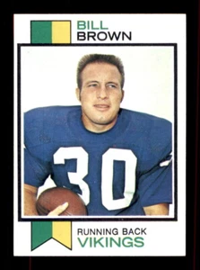 1973 Topps #474 Bill Brown - Crease Free - Picture 1 of 2