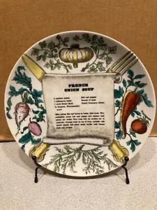 FORNASETTI RECIPE PLATE - Picture 1 of 3