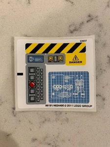 LEGO STICKER SHEET for 8424 Mater's Spy Zone, New & Genuine! - Picture 1 of 1