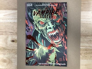 THE VAMPIRE SLAYER #1 (2022) — ¡Variante de lámina roja BOOM! BUFFY - CASI NUEVO/NUEVO - Imagen 1 de 9